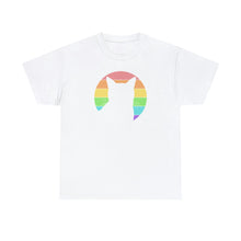 Load image into Gallery viewer, LGBTQ+ Pride | Cat Silhouette | T-shirt - Detezi Designs-12966928521296216631

