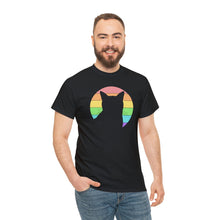 Load image into Gallery viewer, LGBTQ+ Pride | Cat Silhouette | T-shirt - Detezi Designs-49751973067168600165
