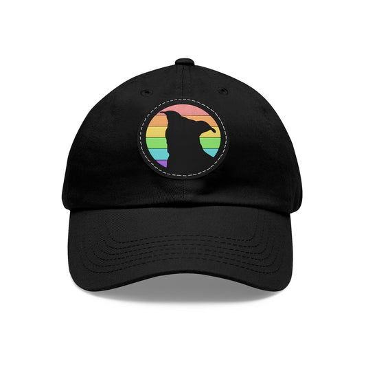 LGBTQ+ Pride | Pit Bull Silhouette | Dad Hat - Detezi Designs-27980520125094304192