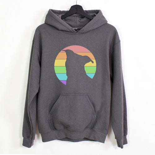 LGBTQ+ Pride | Pit Bull Silhouette | Hooded Sweatshirt - Detezi Designs-19258627236269502894