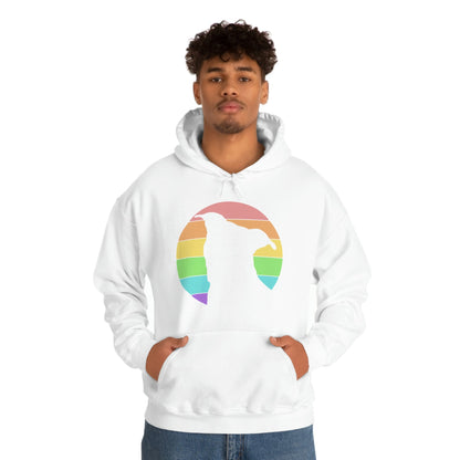 LGBTQ+ Pride | Pit Bull Silhouette | Hooded Sweatshirt - Detezi Designs-21915775212344914489