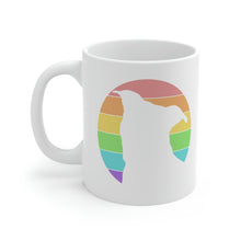 Load image into Gallery viewer, LGBTQ+ Pride | Pit Bull Silhouette | Mug - Detezi Designs-24217482943236569985
