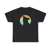 Load image into Gallery viewer, LGBTQ+ Pride | Pit Bull Silhouette | T-shirt - Detezi Designs-33398287329092466659
