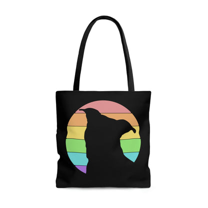 LGBTQ+ Pride | Pit Bull Silhouette | Tote Bag - Detezi Designs-32610965437065708473