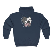 Load image into Gallery viewer, Love With All You&#39;ve Got | Zip-up Sweatshirt - Detezi Designs-71101300180546675578
