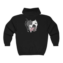 Load image into Gallery viewer, Love With All You&#39;ve Got | Zip-up Sweatshirt - Detezi Designs-77013605746348948824
