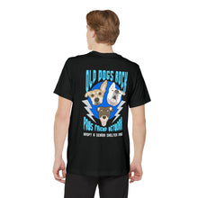 Load image into Gallery viewer, Luke, Mila, and Noodle | FUNDRAISER for PAWS Friend Network | Pocket T-shirt - Detezi Designs-10525679905434532688
