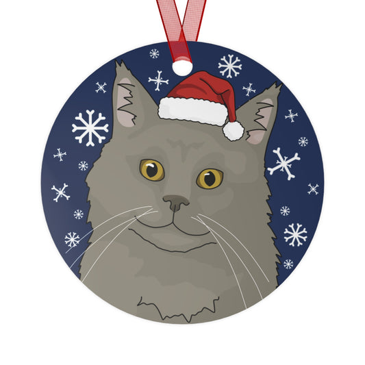Maine Coon Cat | 2023 Holiday Ornament - Detezi Designs-15782019949339234864