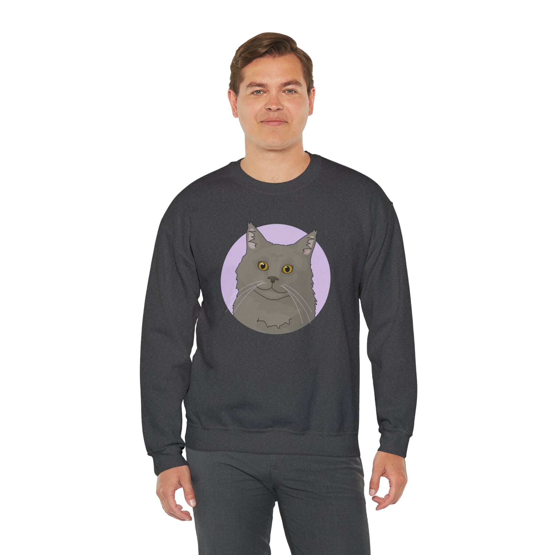 Maine Coon | Crewneck Sweatshirt - Detezi Designs-32565494656699485165