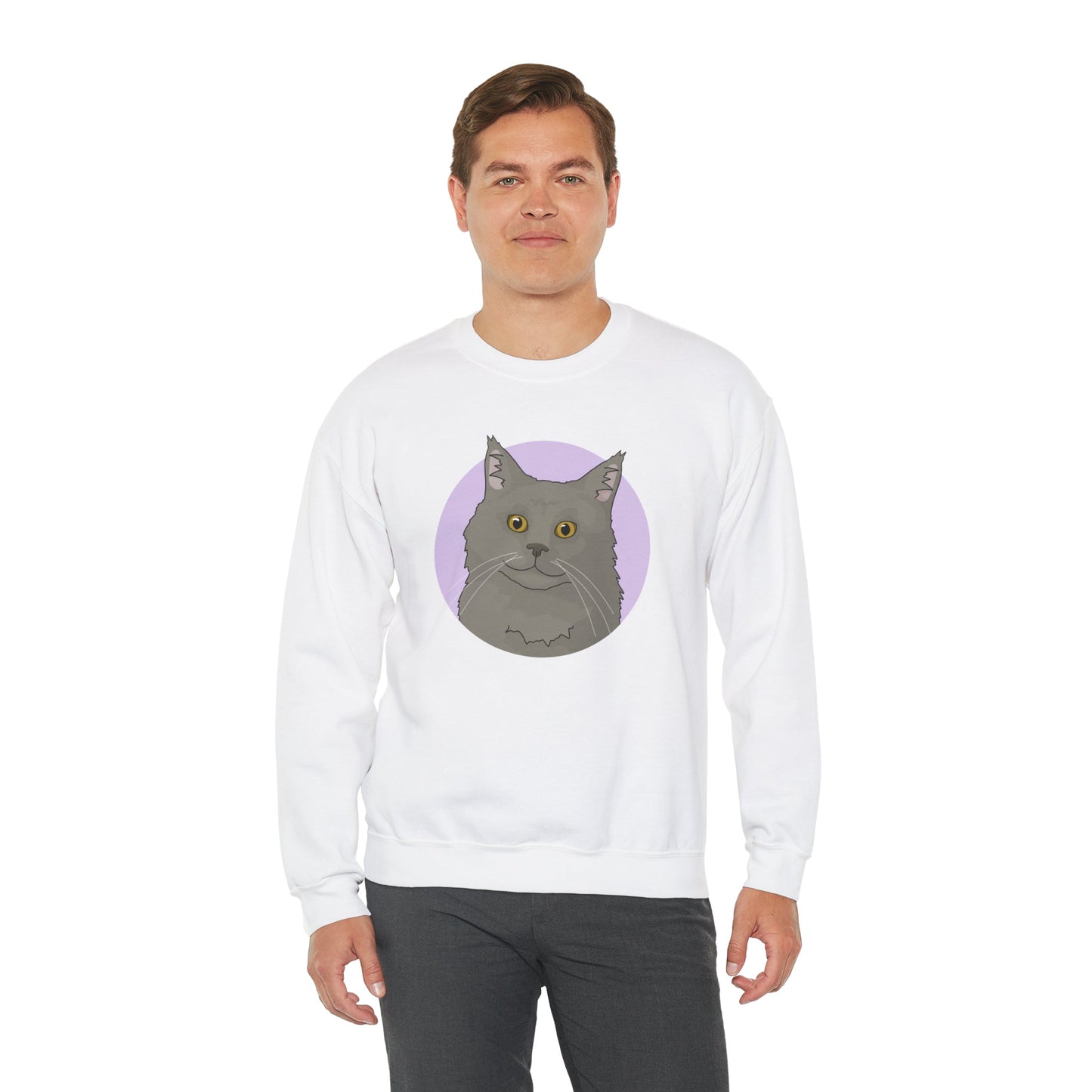 Maine Coon | Crewneck Sweatshirt - Detezi Designs-32565494656699485165