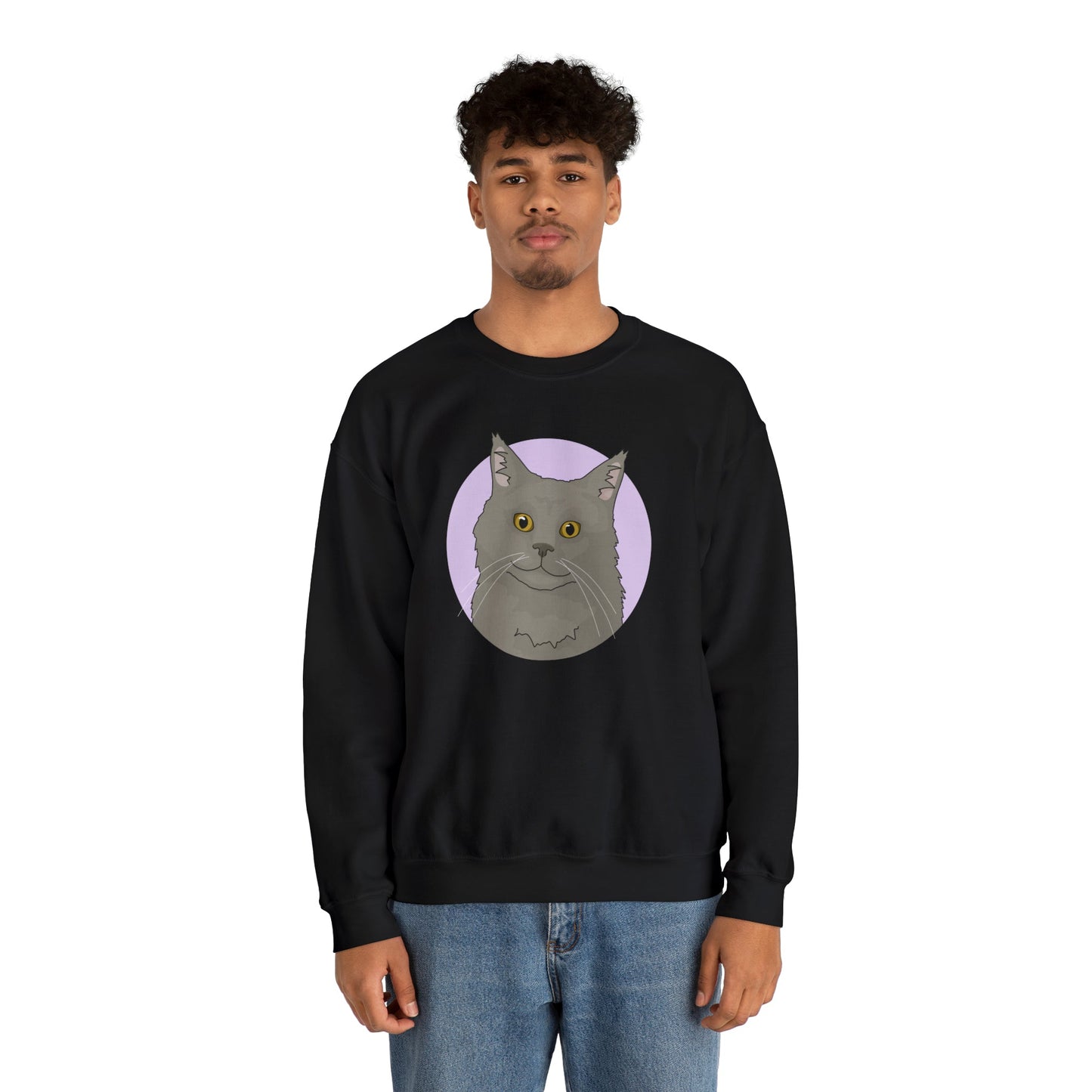 Maine Coon | Crewneck Sweatshirt - Detezi Designs-32565494656699485165