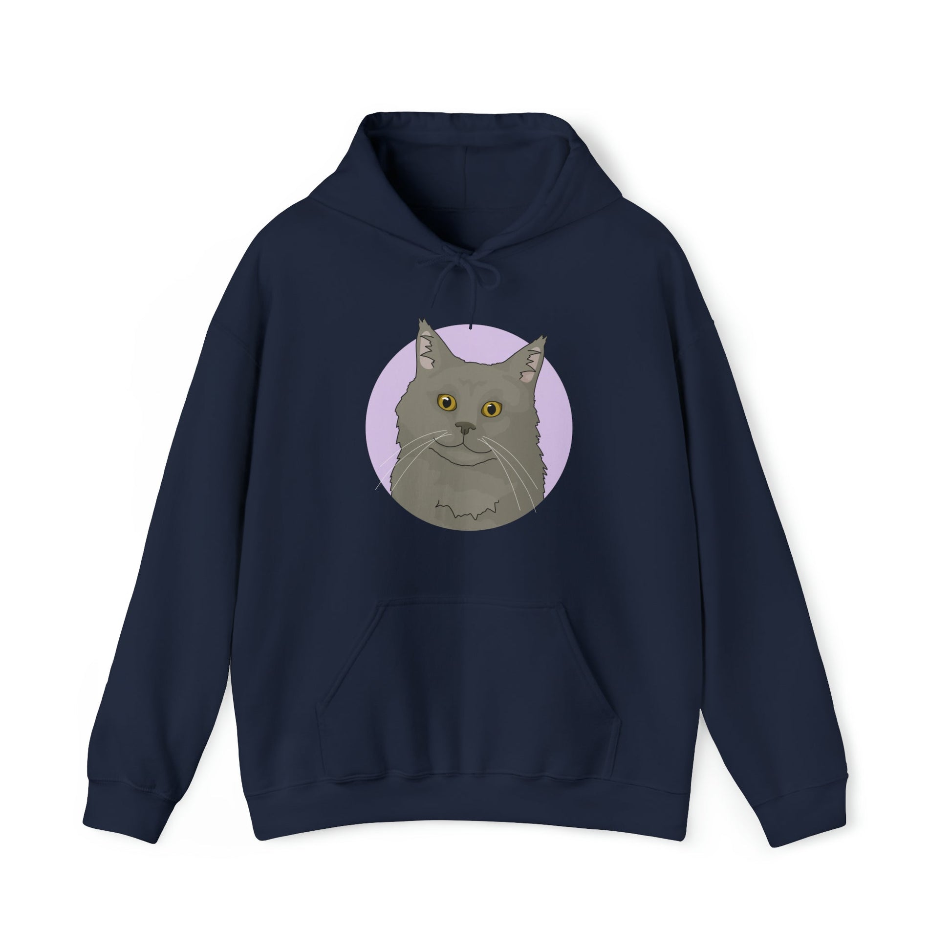 Maine Coon | Hooded Sweatshirt - Detezi Designs-11824218099758497527