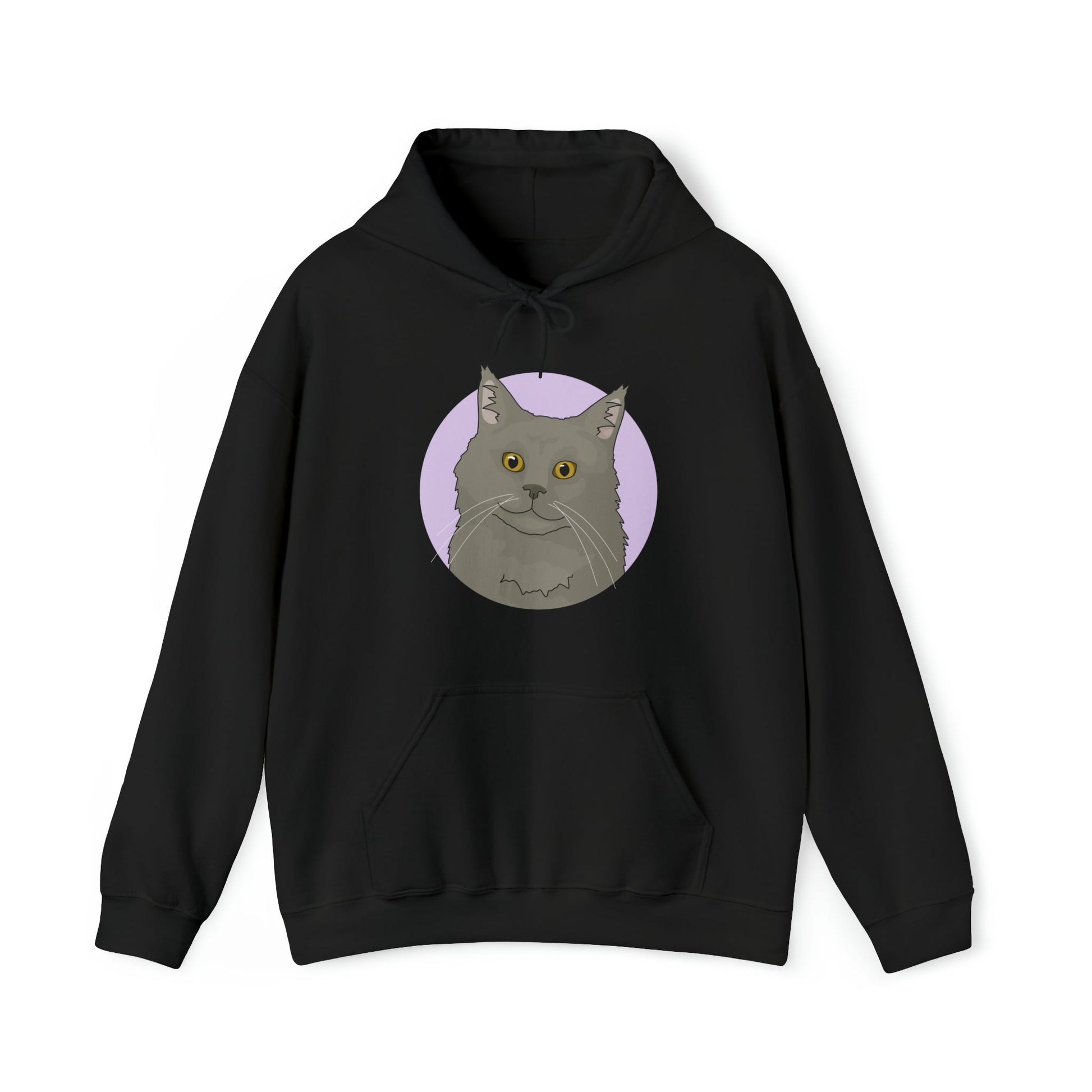 Maine Coon | Hooded Sweatshirt - Detezi Designs-26285191284001699192