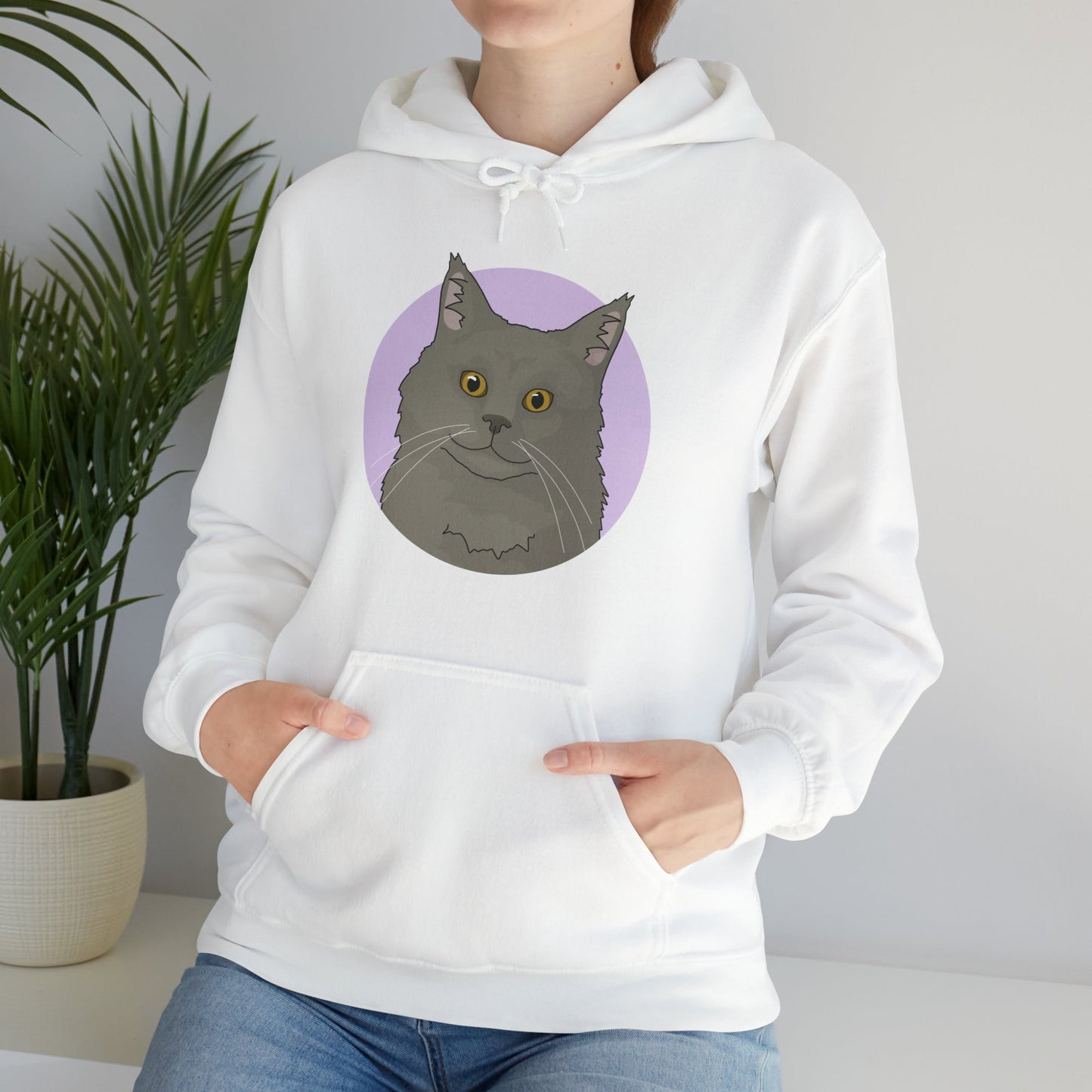 Maine Coon | Hooded Sweatshirt - Detezi Designs-26694729578481708813