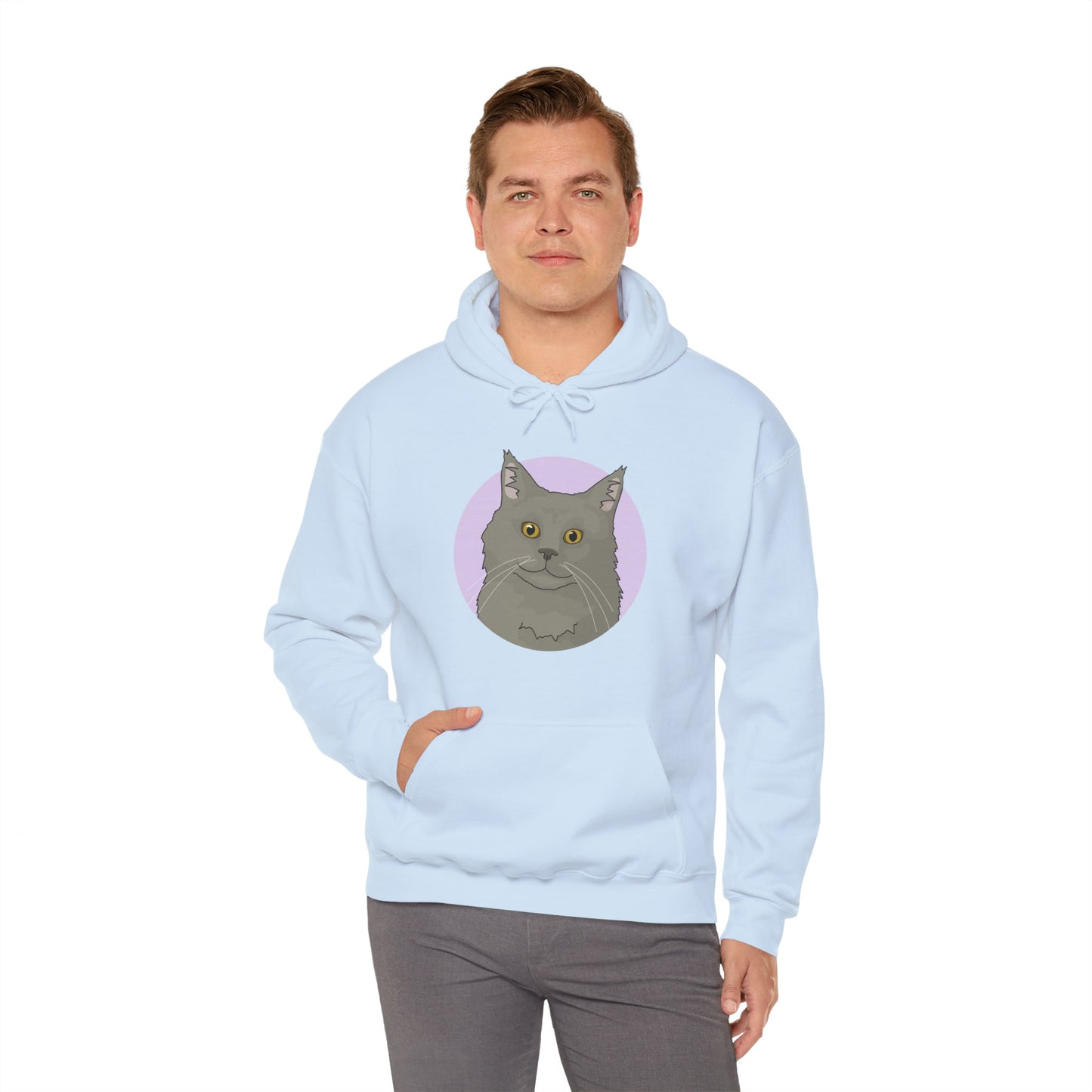 Maine Coon | Hooded Sweatshirt - Detezi Designs-26694729578481708813