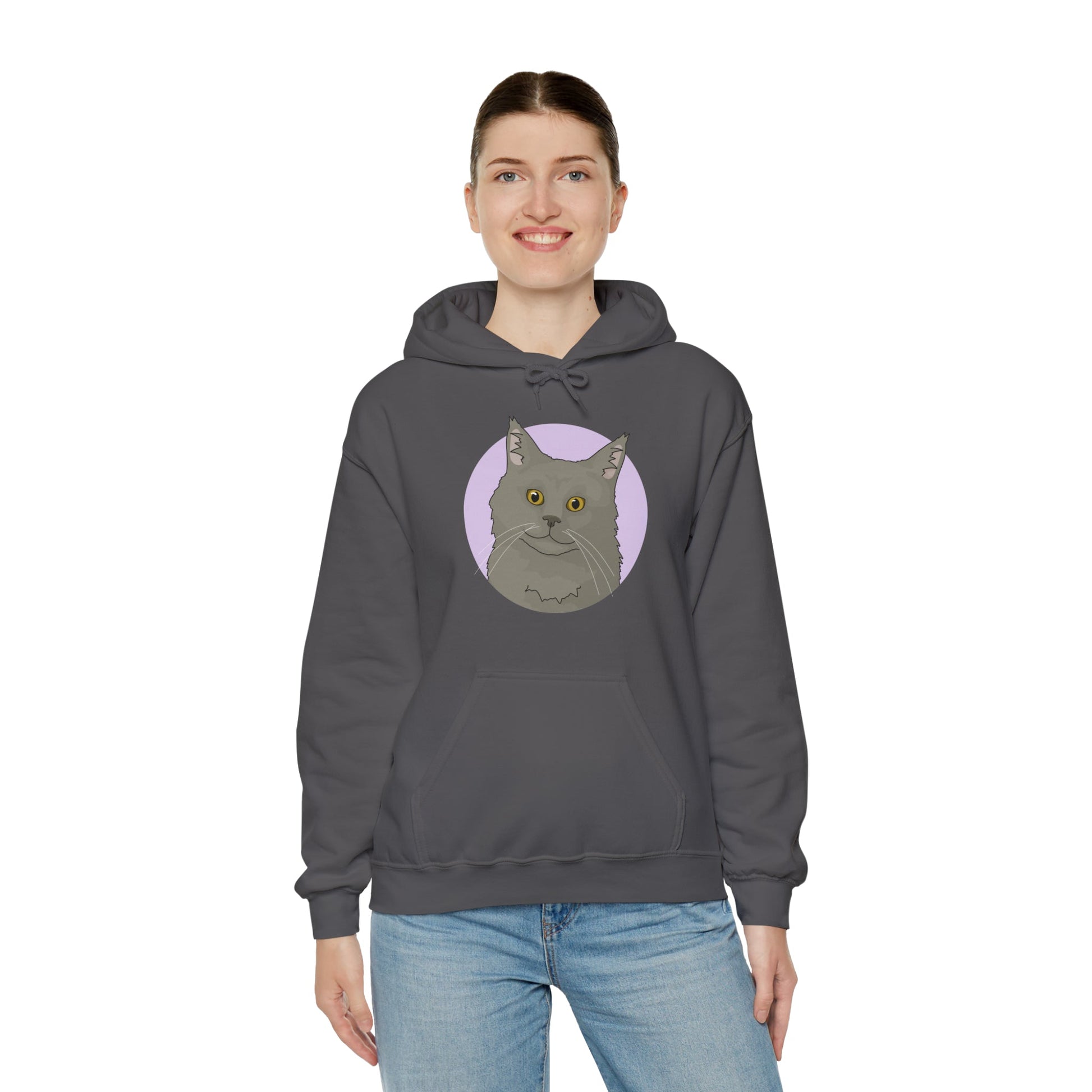 Maine Coon | Hooded Sweatshirt - Detezi Designs-26694729578481708813