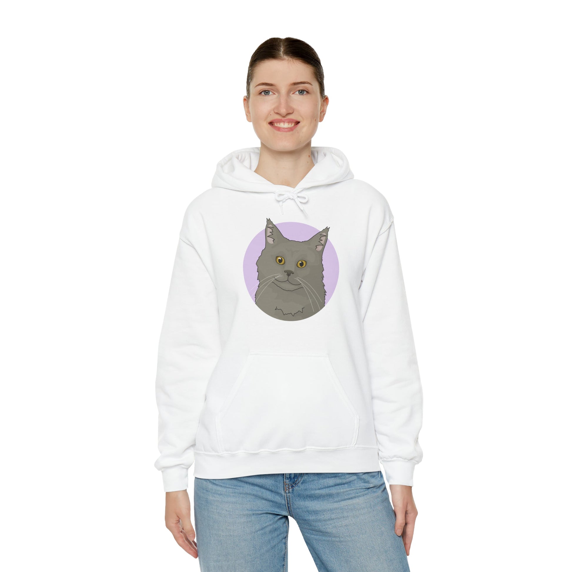 Maine Coon | Hooded Sweatshirt - Detezi Designs-26694729578481708813