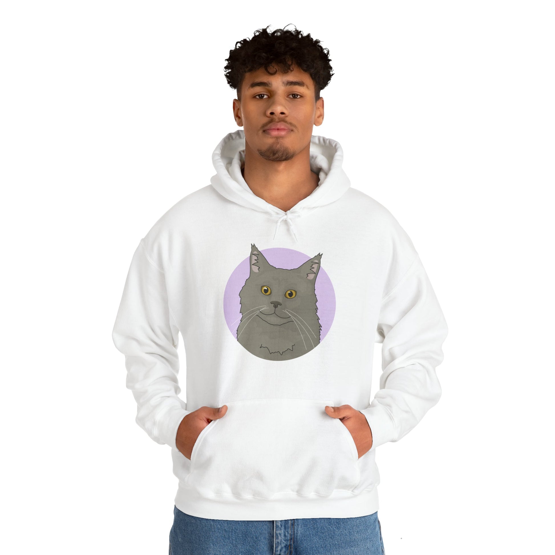 Maine Coon | Hooded Sweatshirt - Detezi Designs-26694729578481708813