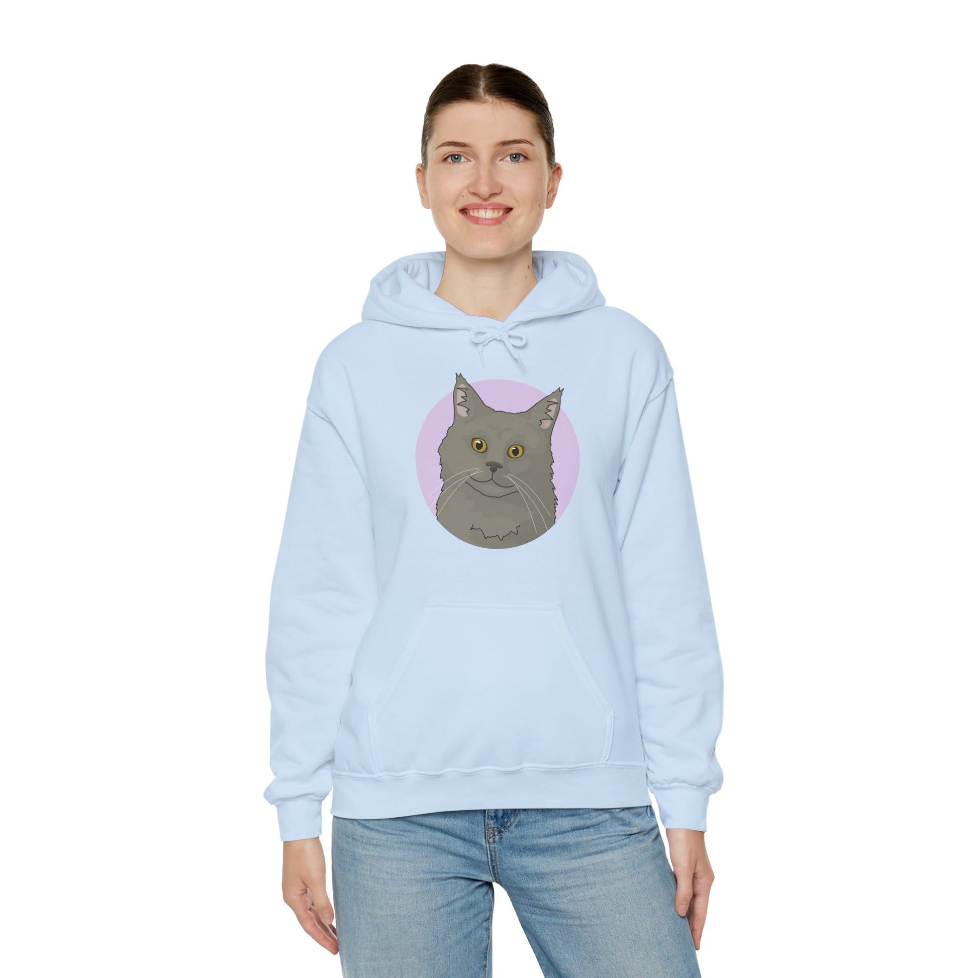 Maine Coon | Hooded Sweatshirt - Detezi Designs-26694729578481708813