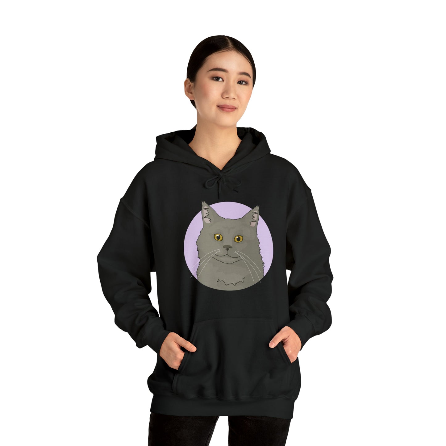 Maine Coon | Hooded Sweatshirt - Detezi Designs-26694729578481708813