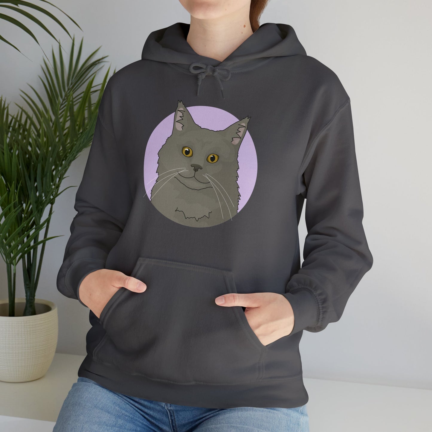 Maine Coon | Hooded Sweatshirt - Detezi Designs-26694729578481708813