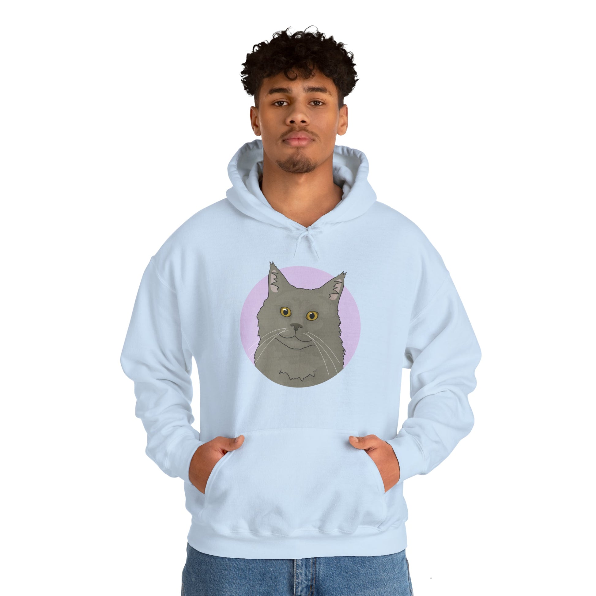 Maine Coon | Hooded Sweatshirt - Detezi Designs-26694729578481708813