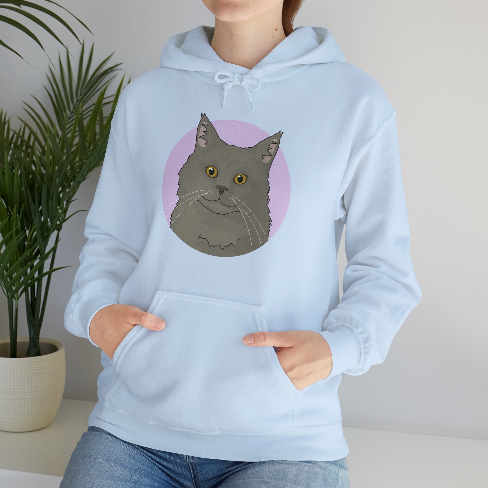 Maine Coon | Hooded Sweatshirt - Detezi Designs-26694729578481708813