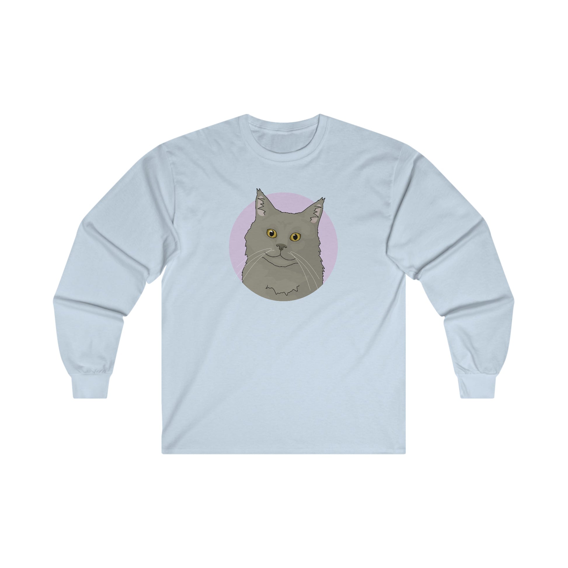 Maine Coon | Long Sleeve Tee - Detezi Designs-11351217934702860730