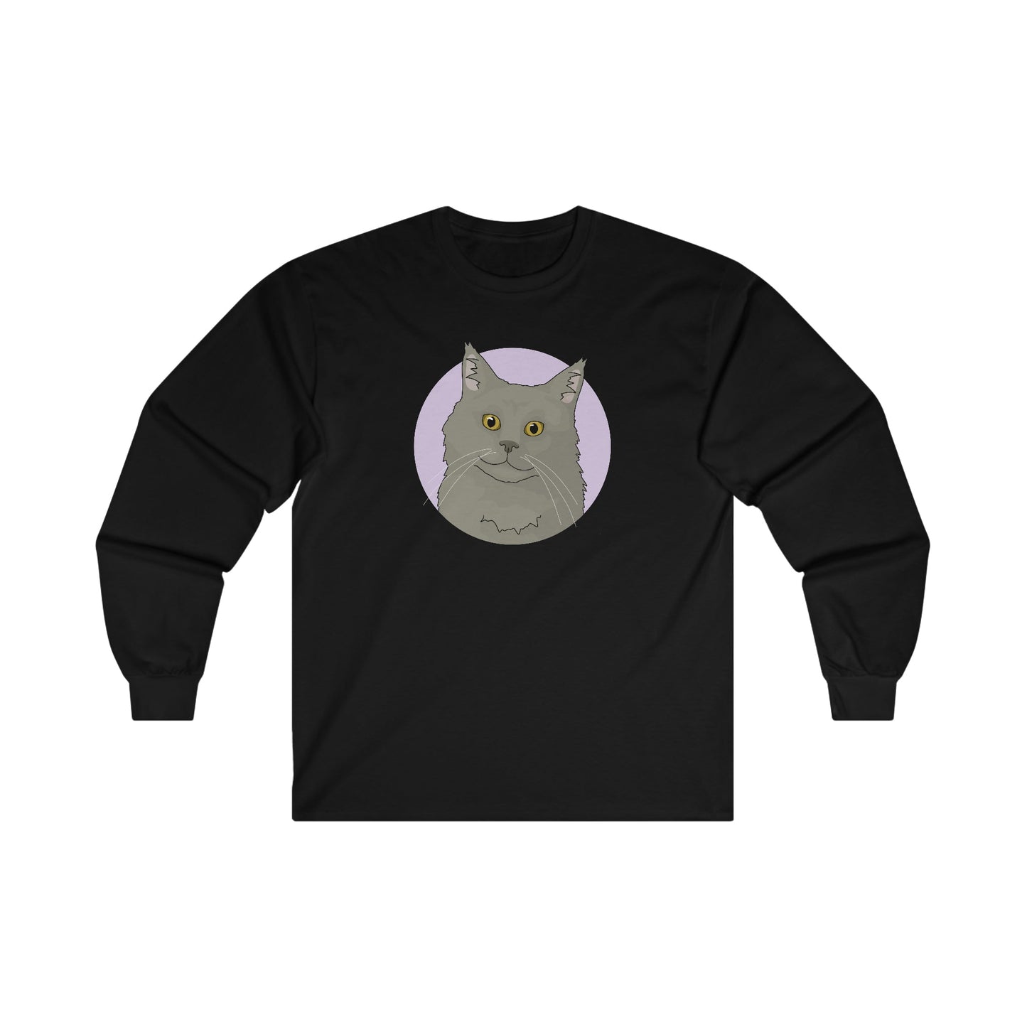 Maine Coon | Long Sleeve Tee - Detezi Designs-14634550763207824973