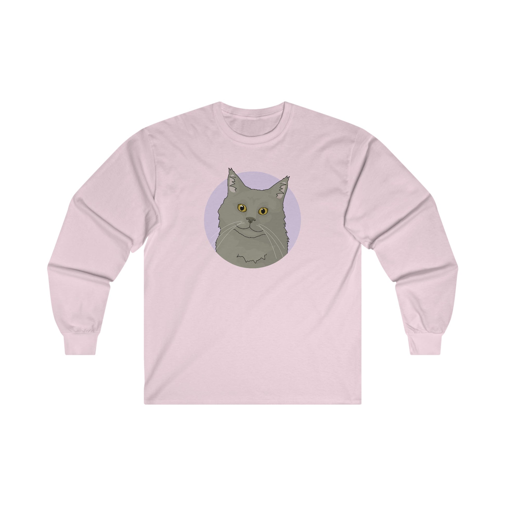 Maine Coon | Long Sleeve Tee - Detezi Designs-32545020349461278429