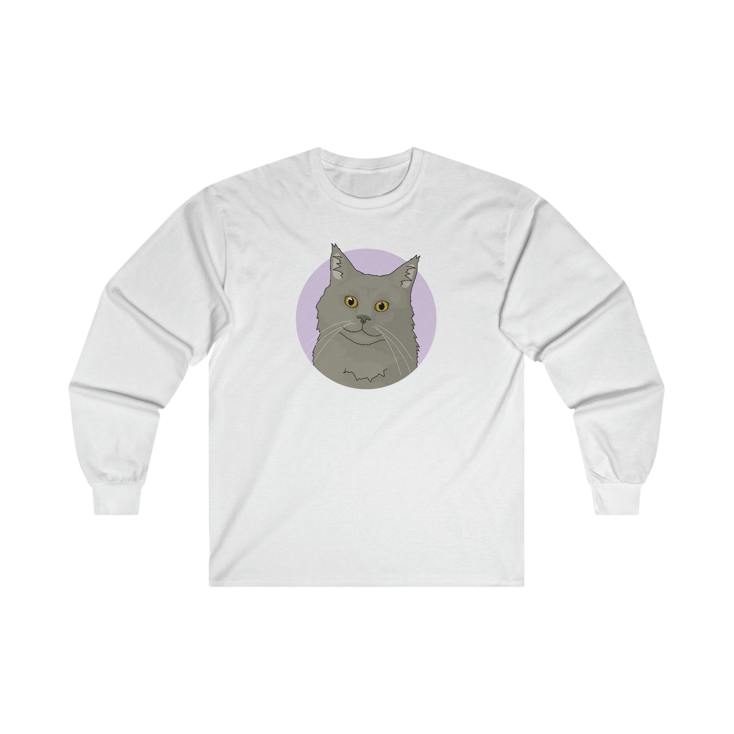 Maine Coon | Long Sleeve Tee - Detezi Designs-68415656049541862146