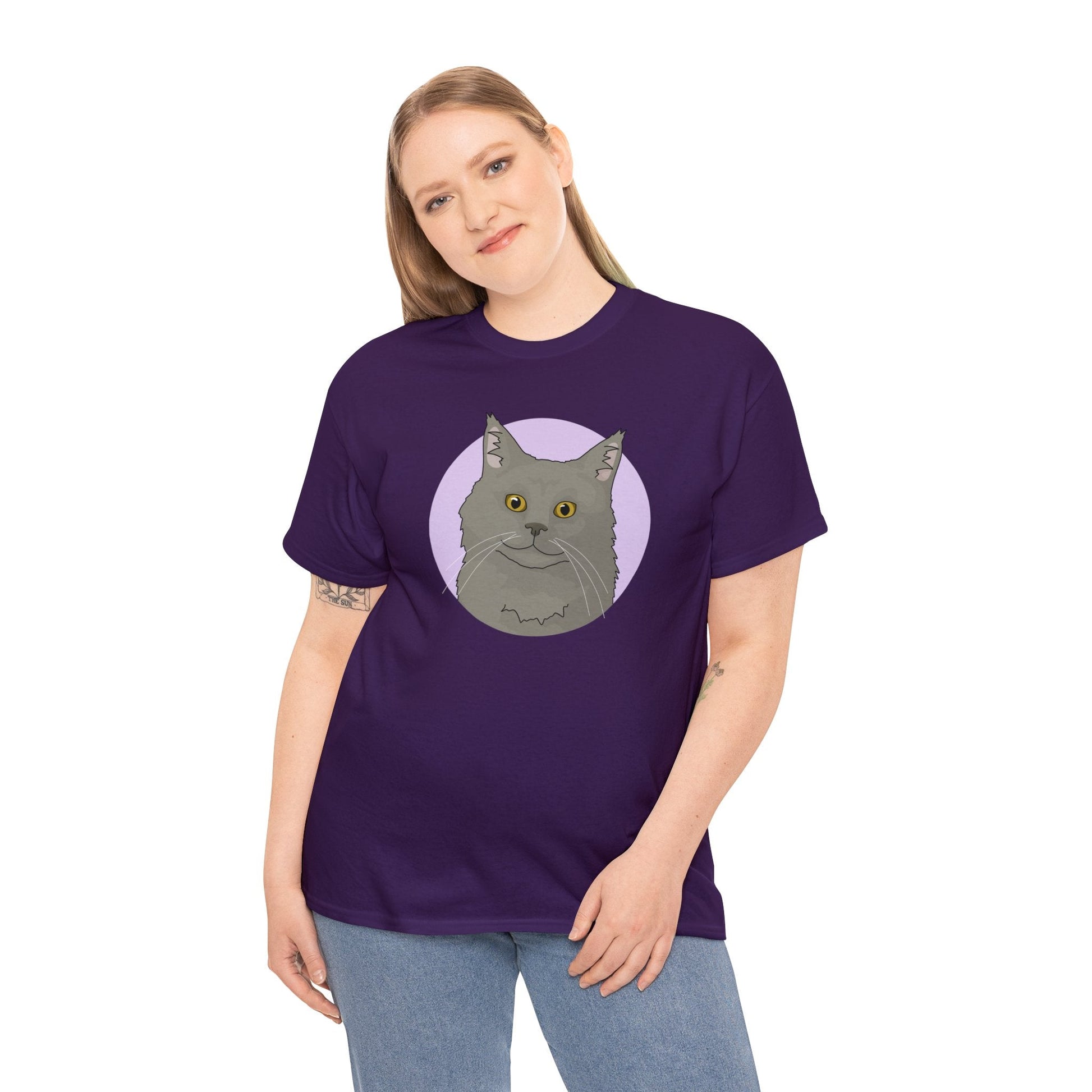 Maine Coon | T-shirt - Detezi Designs-26743564966463454023