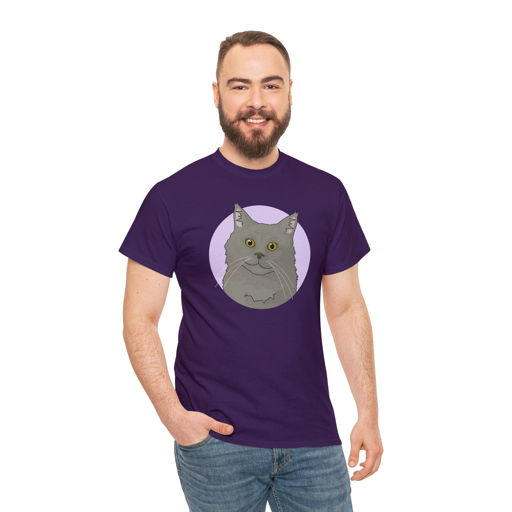 Maine Coon | T-shirt - Detezi Designs-26743564966463454023