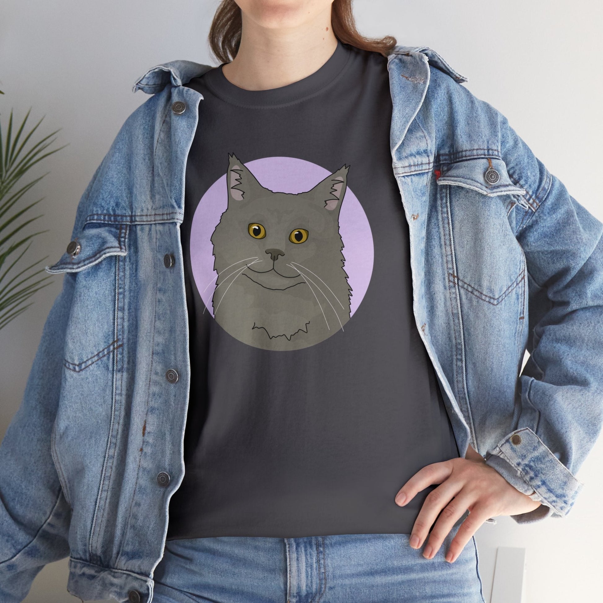 Maine Coon | T-shirt - Detezi Designs-26743564966463454023