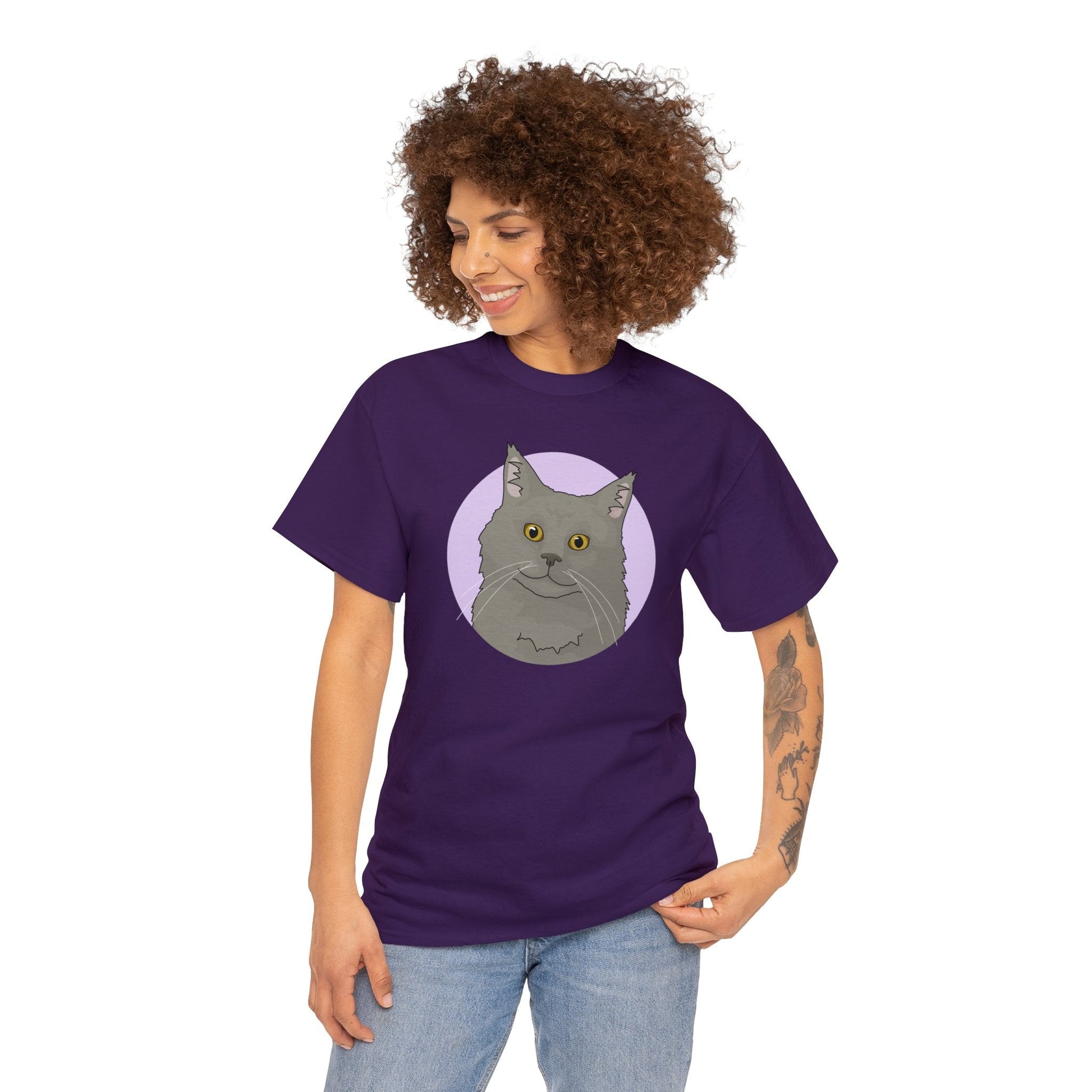 Maine Coon | T-shirt - Detezi Designs-26743564966463454023