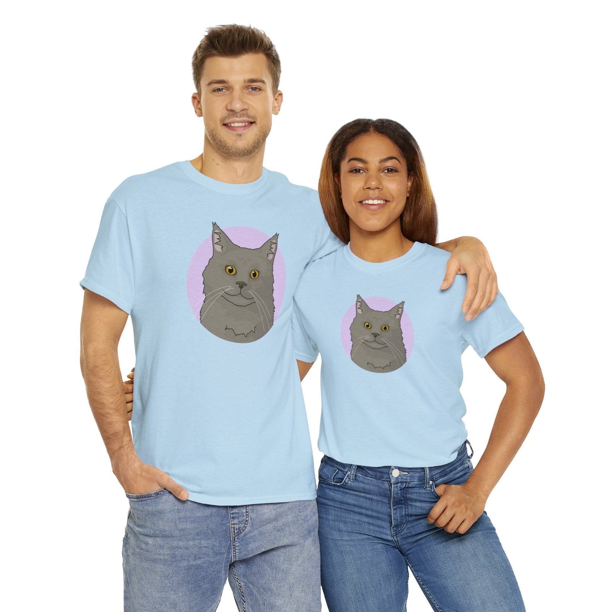 Maine Coon | T-shirt - Detezi Designs-26743564966463454023