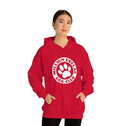 Million Dollar Dog Club | Hooded Sweatshirt - Detezi Designs-14972136175212387430