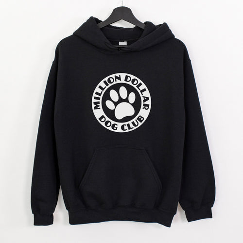 Million Dollar Dog Club | Hooded Sweatshirt - Detezi Designs-14972136175212387430