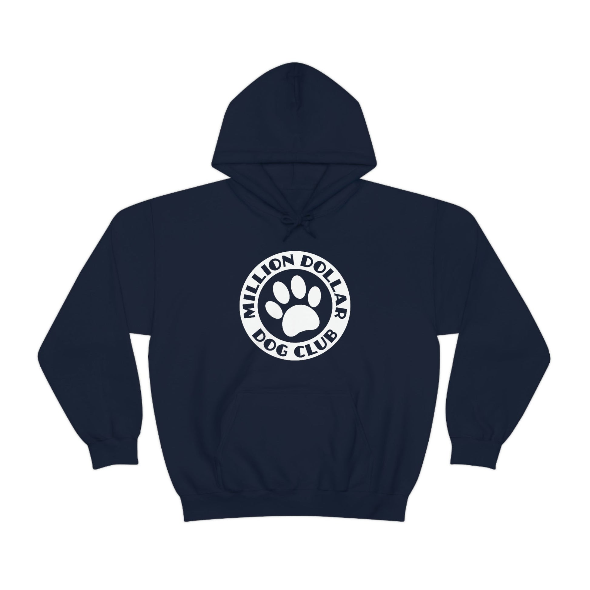 Million Dollar Dog Club | Hooded Sweatshirt - Detezi Designs-19360184004460214436