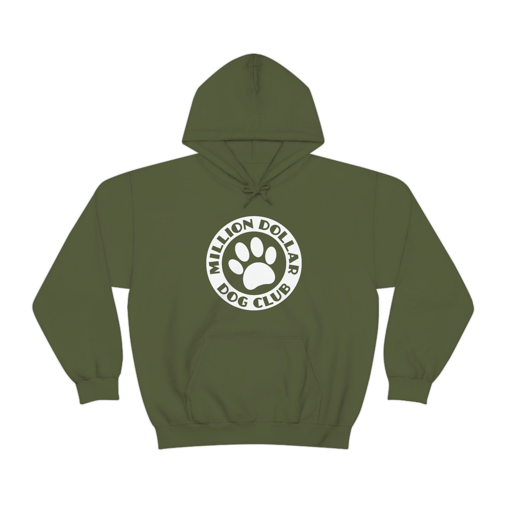 Million Dollar Dog Club | Hooded Sweatshirt - Detezi Designs-19491002097660344417