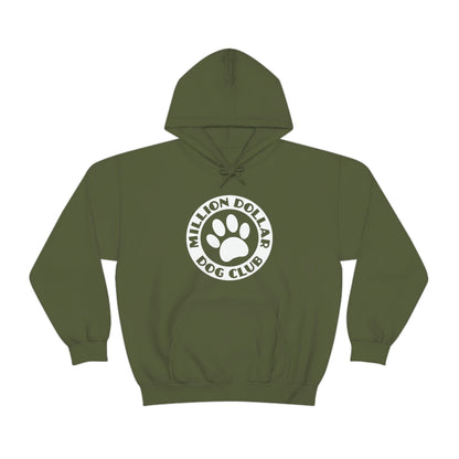 Million Dollar Dog Club | Hooded Sweatshirt - Detezi Designs-19491002097660344417