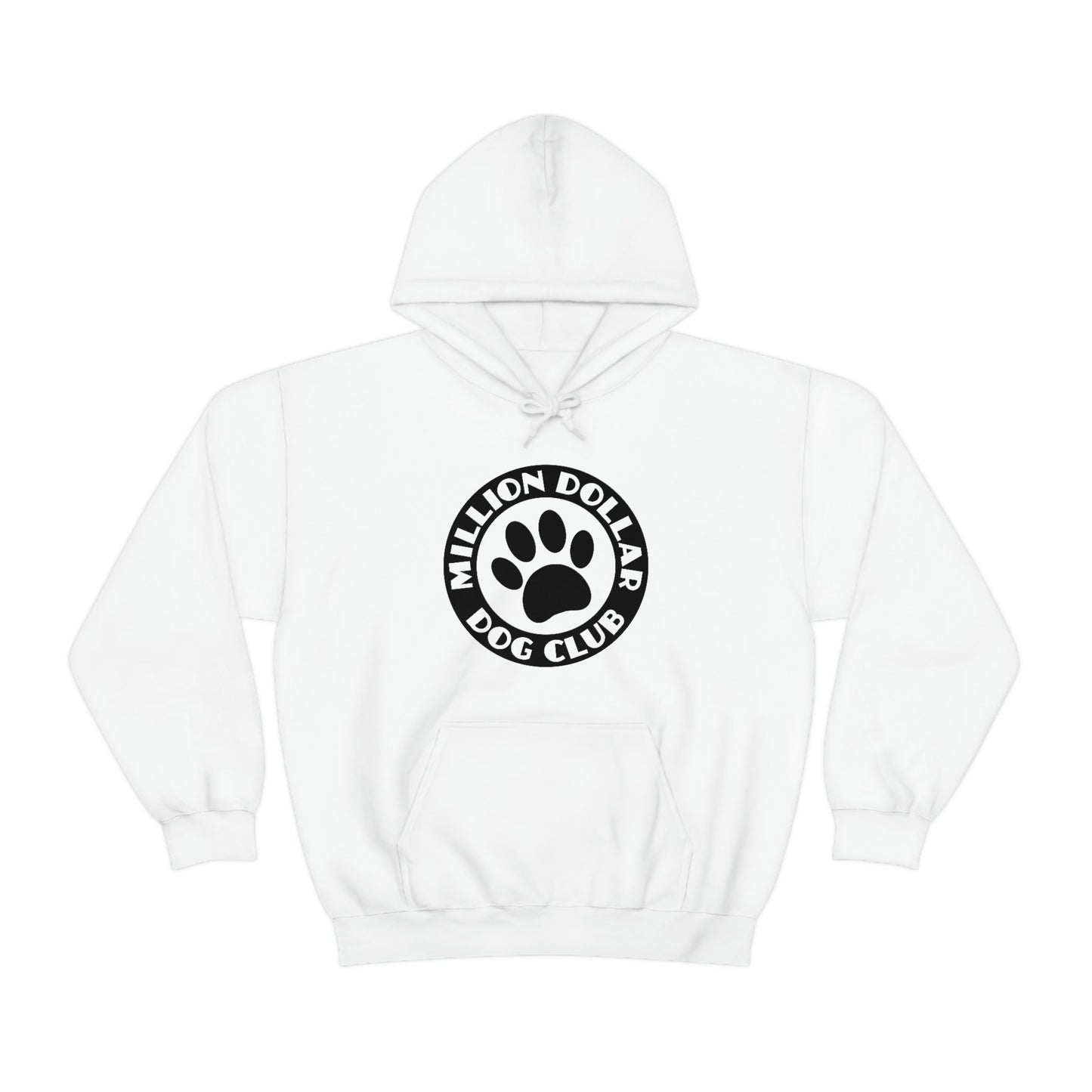 Million Dollar Dog Club | Hooded Sweatshirt - Detezi Designs-24994408221237091541