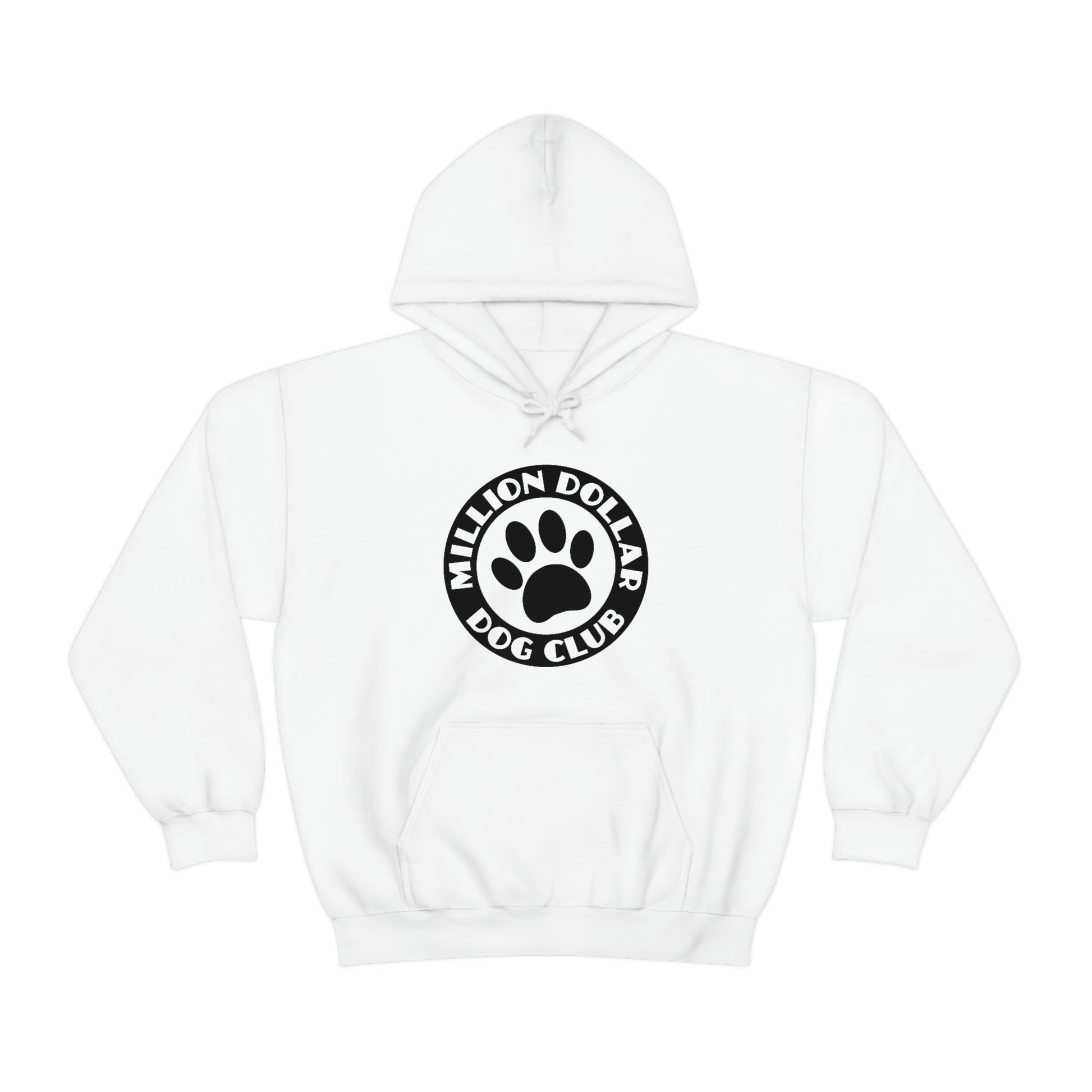 Million Dollar Dog Club | Hooded Sweatshirt - Detezi Designs-24994408221237091541