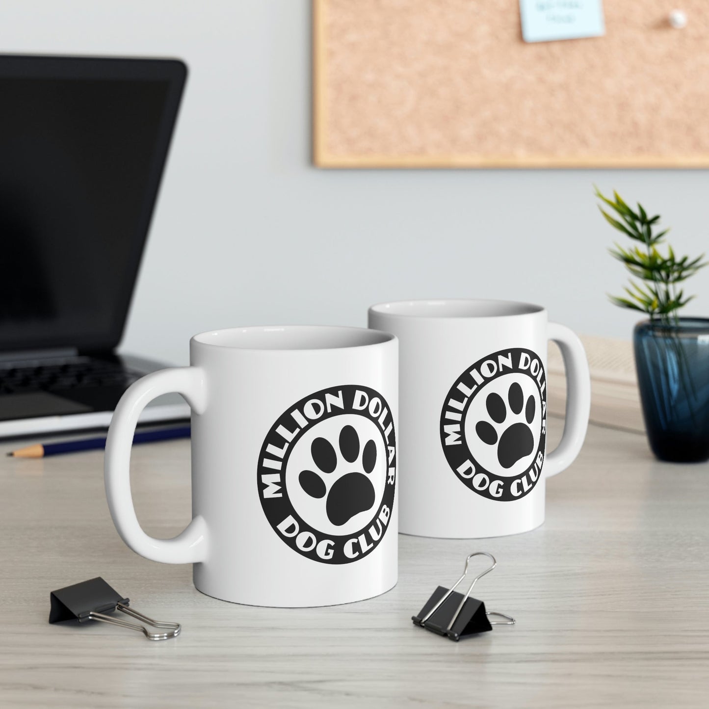 Million Dollar Dog Club | Mug - Detezi Designs-24111365374100036226