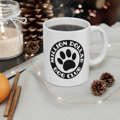 Million Dollar Dog Club | Mug - Detezi Designs-24111365374100036226