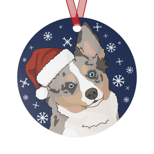 Miniature American Shepherd | 2023 Holiday Ornament - Detezi Designs-71935251661061796202