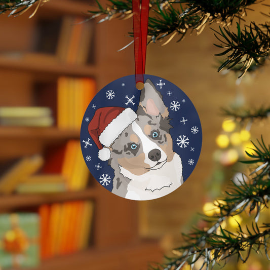 Miniature American Shepherd | 2023 Holiday Ornament - Detezi Designs-71935251661061796202