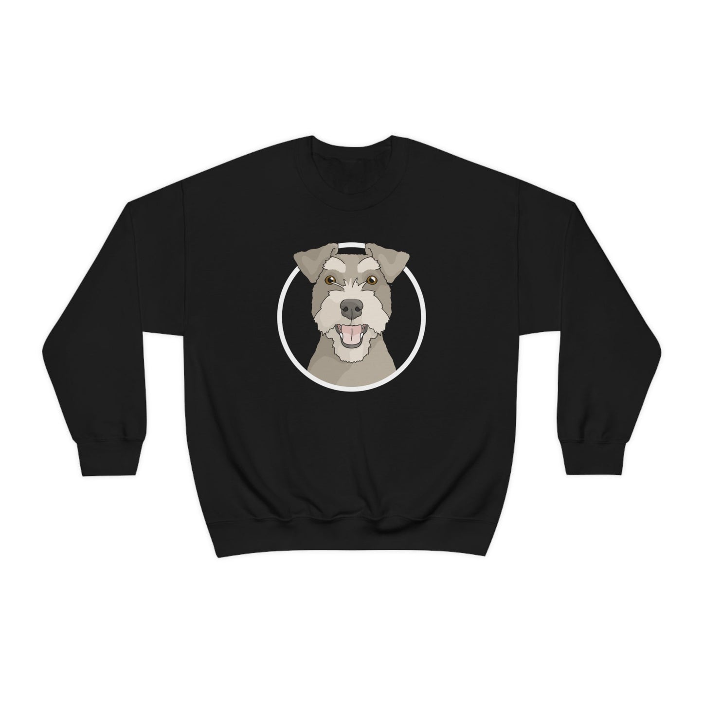 Miniature Schnauzer | Crewneck Sweatshirt - Detezi Designs-24950691728257777727