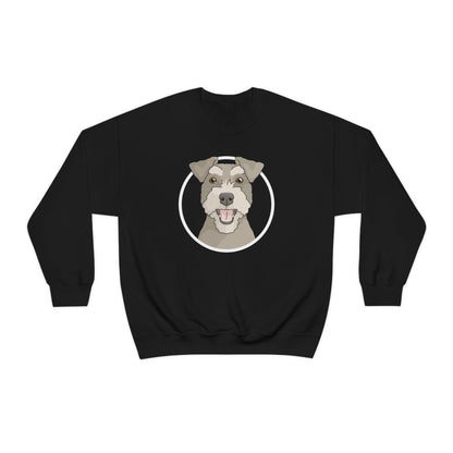 Miniature Schnauzer | Crewneck Sweatshirt - Detezi Designs-24950691728257777727