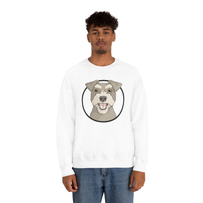 Miniature Schnauzer | Crewneck Sweatshirt - Detezi Designs-40690698769847595711